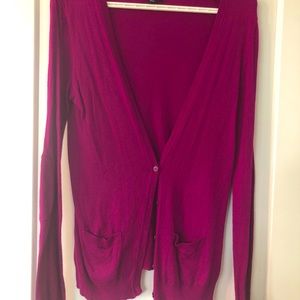 Smart set pink cardigan